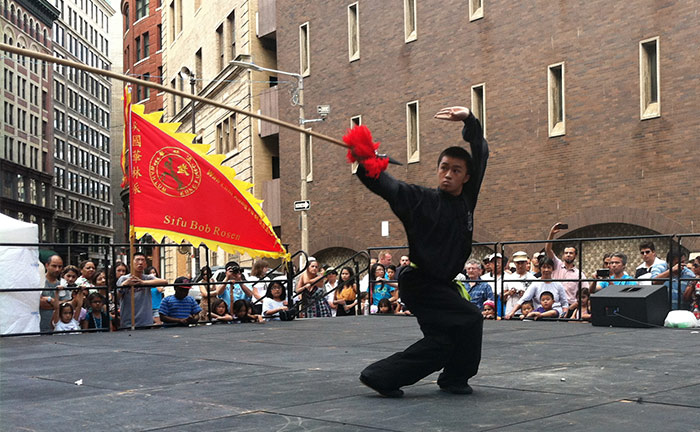Spear Form at August Moon Festival in Chinatown
